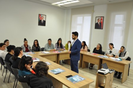 Gənc Mühasiblər İctima Birliyi “Regionlarda qadınların maliyyə savadlılığının artırılmasına dəstək” layihəsinin icrasına davam edir