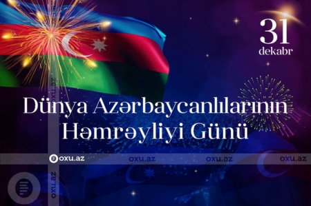 Bu gün Dünya Azərbaycanlılarının Həmrəyliyi Günüdür - VİDEO