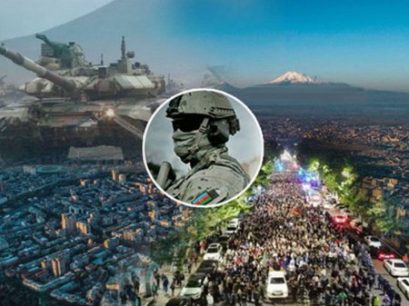 Azərbaycan tankları İrəvana gəlir – Ermənistanda isterika