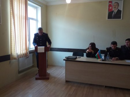 Neftçala Rayon Polis Şöbəsinin təşkilatçılığı ilə rayonun Astanlı kənd tam orta məktəbində “Ağ ölüm bəşəriyyətin bəlasıdır” və “Erkən nikaha qətiyyətlə yox deyək” mövzularında maarifləndirici tədbir keçirilib