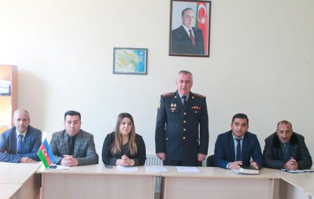 Yardımlıda antinarkotik təbliğatı çərçivəsində məktəblilərlə görüş keçirilib