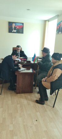 Novruz Aslanov seçicilərlə görüş keçirib