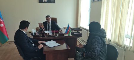 Novruz Aslanov seçicilərlə görüş keçirib