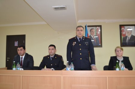 Mingəçevir şəhər 14 saylı tam orta məktəbdə narkomaniyaya qarşı mübarizəyə həsr olunmuş  maarifləndirici tədbir keçirilib