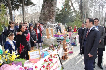 İsmayıllıda Novruz bayramı ilə əlaqədar konsert keçirilib