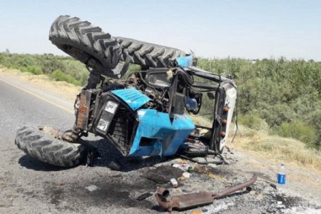 Kəlbəcərdə traktor aşdı: Xəsarət alan var Kəlbəcərdə traktor aşdı: Xəsarət alan var