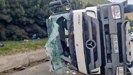 Bakı şəhər kənar dairəvi yolda qeydə alınmış qəza ilə bağlı DİN-in Baş Dövlət Yol Polisi İdarəsinin məlumatı