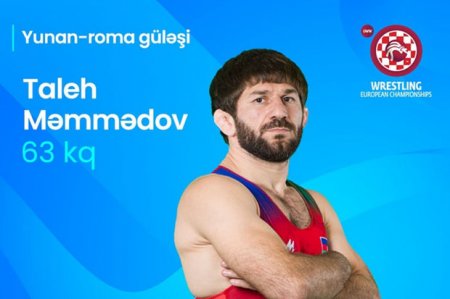 Avropa çempionatı: Azərbaycan güləşçisi erməniyə qalib gələrək finala çıxıb