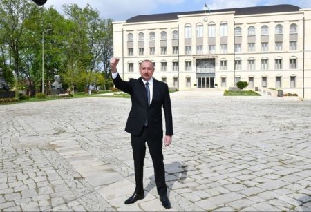 Prezident: “Heydər Əliyevin ən böyük arzusu Şuşanı, Qarabağı və Zəngəzuru azad görmək idi”