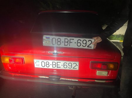Zaqatalada avtomobilin dövlət nömrə nişanına müdaxilə edən sürücü barəsində tədbir görülüb