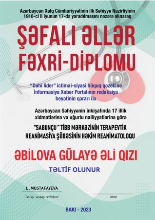 Təbrik edirik 