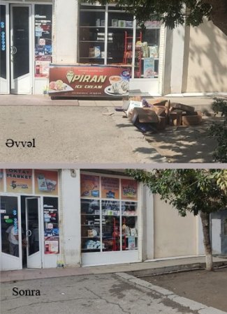 Şirvanda ətraf mühiti məişət tullantıları ilə zibilləyən şəxslər barəsində tədbirlər görülüb