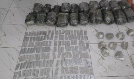 Astara rayonunda İrandan qaçaqmalçılıq yolu ilə göndərilən 46 kiloqram narkotik vasitə aşkarlanaraq qanunsuz dövriyyədən çıxarılıb