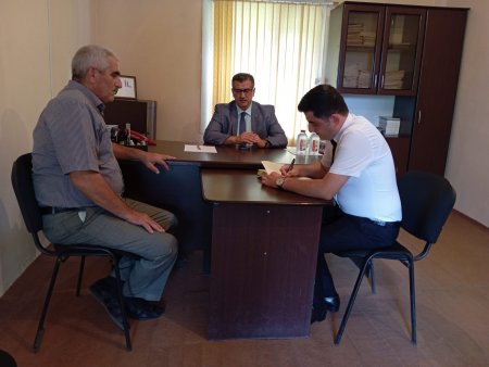 Novruz Aslanov seçiciləri ilə görüşdü