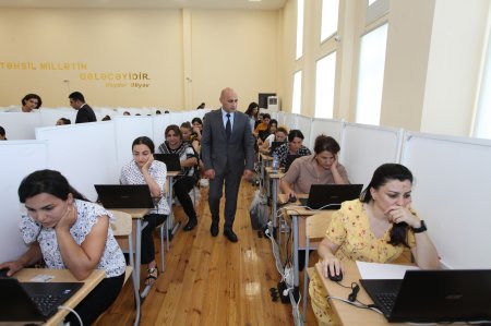 UBTR vəzifəsinə işə qəbul müsabiqəsinin test imtahan mərhələsi