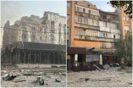 Rusiya Ukraynada yaşayış binasını vurdu: Ölənlər var