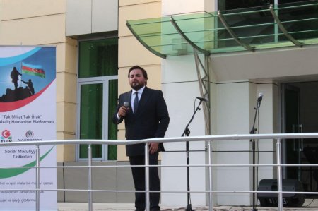 "Tək Millət, Tək Ürək” Beynəlxalq Humanitar Platforması çərçivəsində, Azərbaycan Respublikasının Müdafiə Nazirliyi və İsmayıllı Rayon İcra Hakimiyyətinin dəstəyi ilə şəhid ailələri üçün tədbir təşkil olunub
