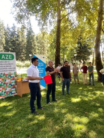 “12 Avqust- Beynəlxalq Gənclər Günü” münasibətilə günərzi yay düşərgəsi təşkil olunub