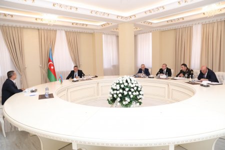 Səfərbərlik və Hərbi Xidmətə Çağırış üzrə Dövlət Xidmətinin rəisi Sumqayıtda vətəndaşları qəbul edib