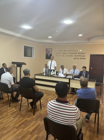  Yevlax rayonu üzrə UGİM - in Pedaqoji Şurasının iclası keçirilib