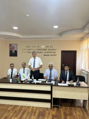 Yevlax rayonu üzrə UGİM - in Pedaqoji Şurasının iclası keçirilib
