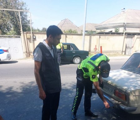 Saatlı RPŞ-nin Dövlət Yol Polisi Bölməsinin və Ərazi Ekologiya və Təbii Sərvətlər şöbəsinin əməkdaşları reyd keçirib