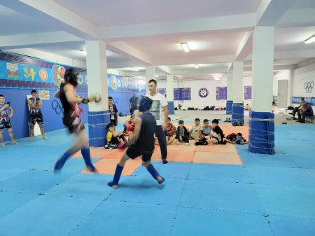 İsmayıllı Olimpiya İdman Kompleksində “Kikboksinq” idman növü üzrə rayon birinciliyi keçirildi