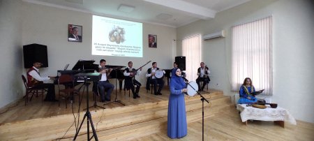 "Muğam Azərbaycanın milli sərvətidir" başlığı altında konsert təşkil olunub