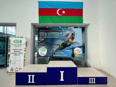Ulu Öndər Heydər Əliyevin 100 illik yubileyinə həsr olunmuş üzgüçülük idman növü üzrə açıq Mingəçevir birinciliyi start götürmüşdür