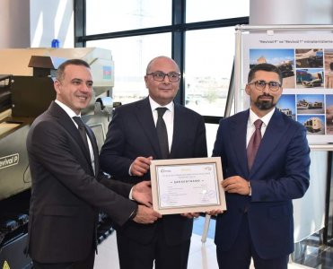 “Revival P” minatəmizləmə maşını QDF tərəfindən ANAMA-ya təqdim olunub