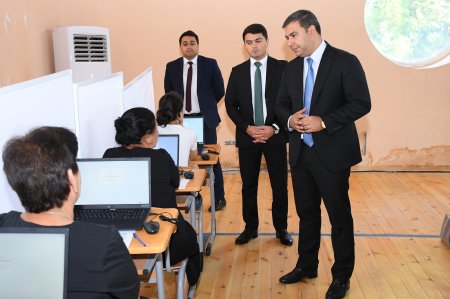 Bir qrup müəllim üçün sertifikasiya imtahanı keçirilir
