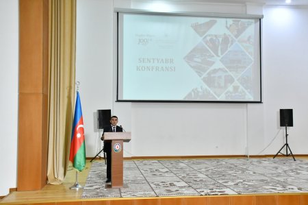 Qarabağ Regional Təhsil İdarəsi üzrə təhsil işçilərinin sentyabr konfransı keçiriib