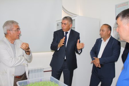 ADA Universitetinin nümayəndə heyəti ADAU, Heyvandarlıq Elmi-Tədqiqat İnstitutu və Respublika Süni Mayalanma Mərkəzinin fəaliyyəti ilə tanış olub