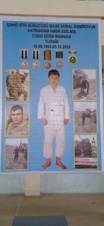 Cüdo idman növü üzrə  şəhid Vüsal Dəmirovun əziz xatirəsinə həsr olunmuş regional turnir keçirilib
