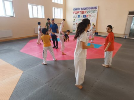 "Taekvondo hamı üçün" devizi altında master klass keçirilib