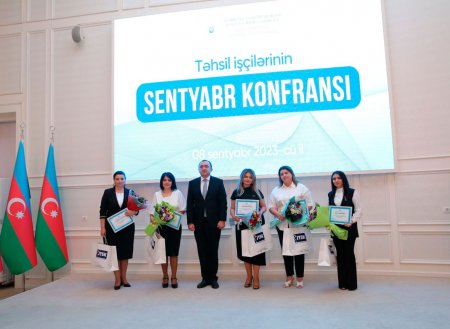 Sentyabrın 8-də Gəncə - Daşkəsən Regional Təhsil İdarəsi  üzrə təhsil işçilərinin sentyabr konfransı keçirilib.