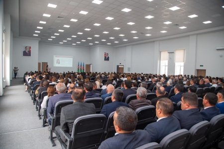 Qazax-Tovuz Regional Təhsil İdarəsi üzrə təhsil işçilərinin sentyabr konfransı keçirilib