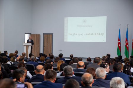 Qazax-Tovuz Regional Təhsil İdarəsi üzrə təhsil işçilərinin sentyabr konfransı keçirilib