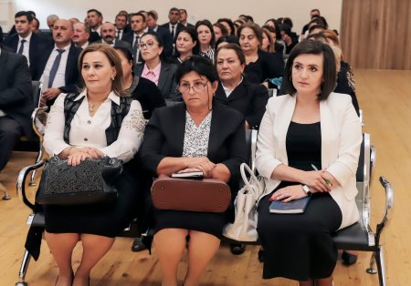 Qazax, Ağstafa və Gədəbəy rayonlarında təhsil müəssisələrinin rəhbərləri ilə görüşlər keçirilib