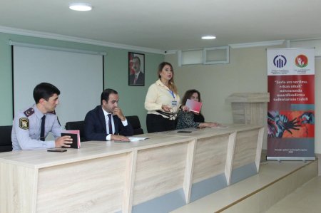 “Vəfa” Sosial Problemlərin Həllinə Dəstək İB-i “Zorla ərə verilmə, erkən nikah” mövzusunda maarifləndirmə tədbirlərinin təşkili  layihəsi çərçivəsində İsmayıllı rayonunda tədbir keçirib