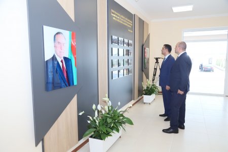 Yevlax və Ucarda yeni məktəb binasının açılışı olub