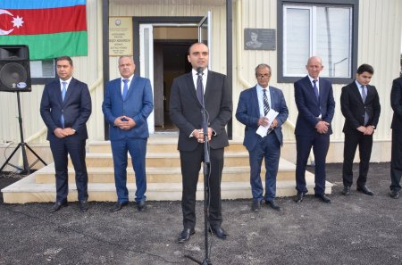 Kürdəmirdə modul tipli məktəbin açılışı olub
