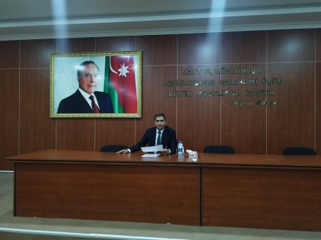 Peşə təmayüllü siniflərdə tədris aparan müəllimlərlə görüş keçirilib