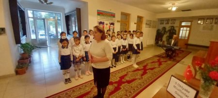 5 oktyabr - Beynəlxalq Müəllimlər Günü münasibətilə tədbirlər keçirilib