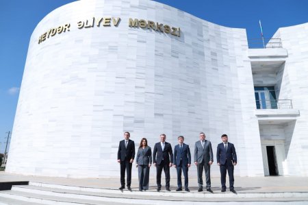  Qazax-Tovuz Regional Təhsil İdarəsi rəisi Arslan Hacıyev arasında işgüzar görüş keçirilib