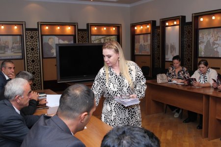 "Azərbaycan Qadınları Respublika Cəmiyyəti"İ.B. QHT-lərə Dövlət Dəstəyi Agentliyinin maddi dəstəyi ilə “Narkomaniya, onun psixoloji səbəbləri mövzusunda regionlarda tədbirlərin təşkili” layihəsi