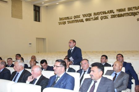İsmayıllıda növbəti “Nümayəndə günü” keçirilib