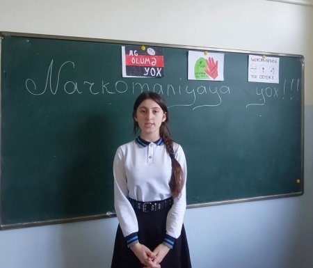 "Narkomaniyaya yox deyək!" mövzusunda maarifləndirici tədbir
