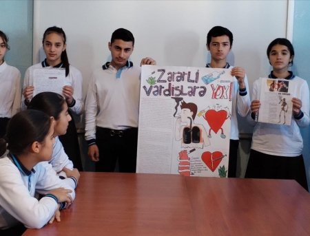 "Narkomaniyaya yox deyək!" mövzusunda maarifləndirici tədbir