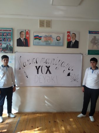 "Narkomaniyaya yox deyək!" mövzusunda maarifləndirici tədbir
